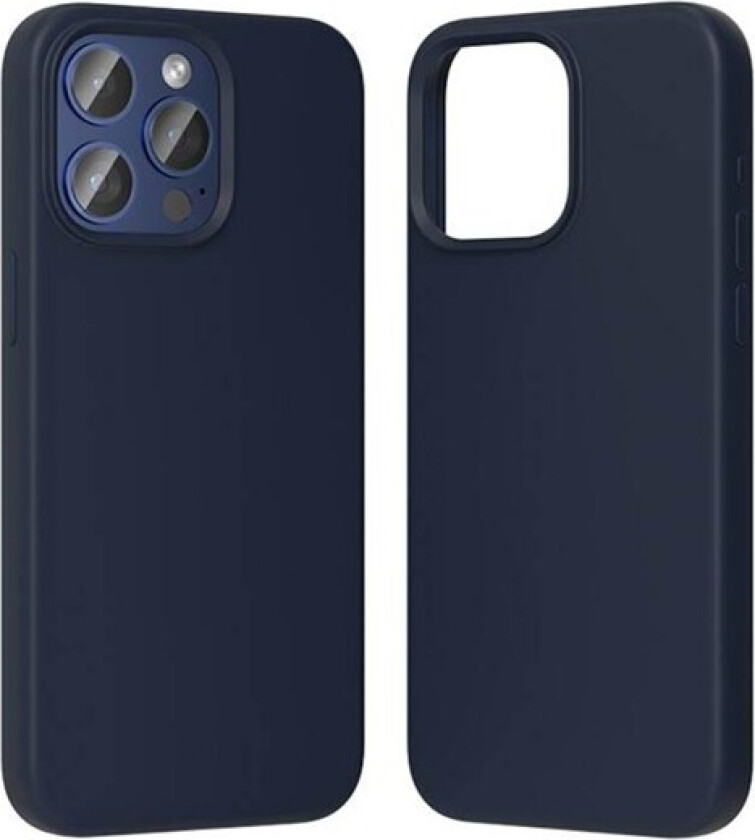 KUFL0-40 Silicone Case for iPhone 15 Pro Max (blue)