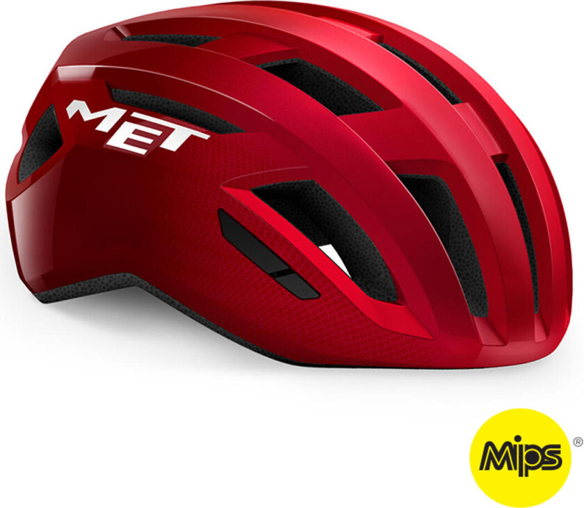 Vinci MIPS sykkelhjelm rød
