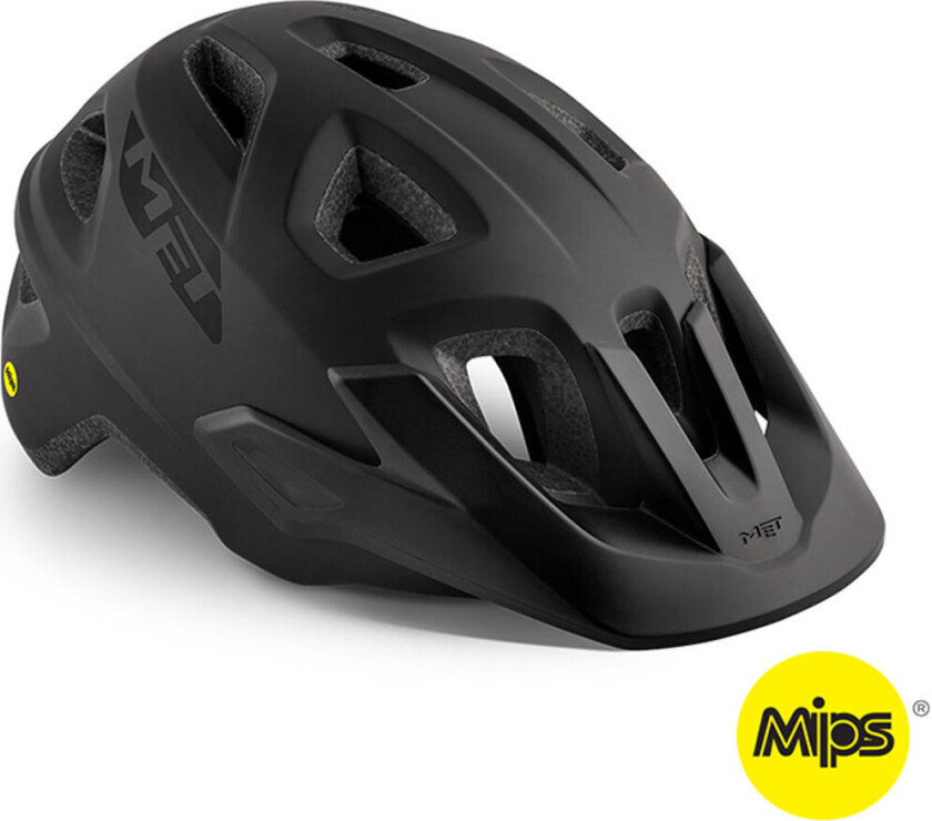 Echo MIPS sykkelhjelm matt sort