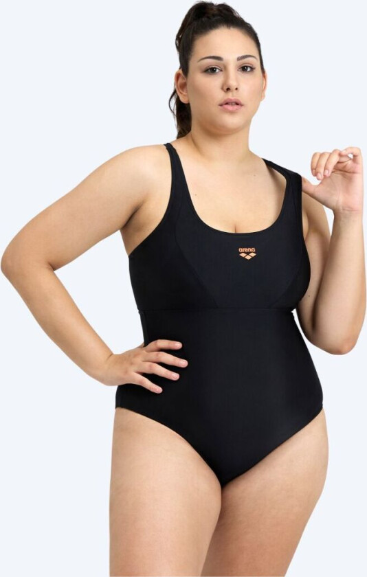 badedrakt til damer - Solid Control Pro Plus - Svart