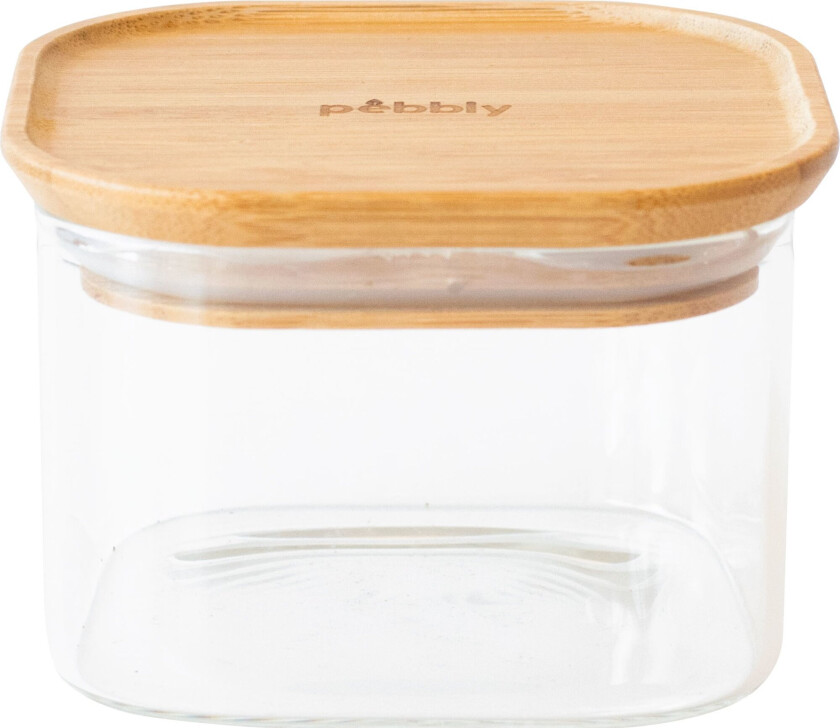 Bilde av Oppbevaringsglass med bambuslokk 500 ml