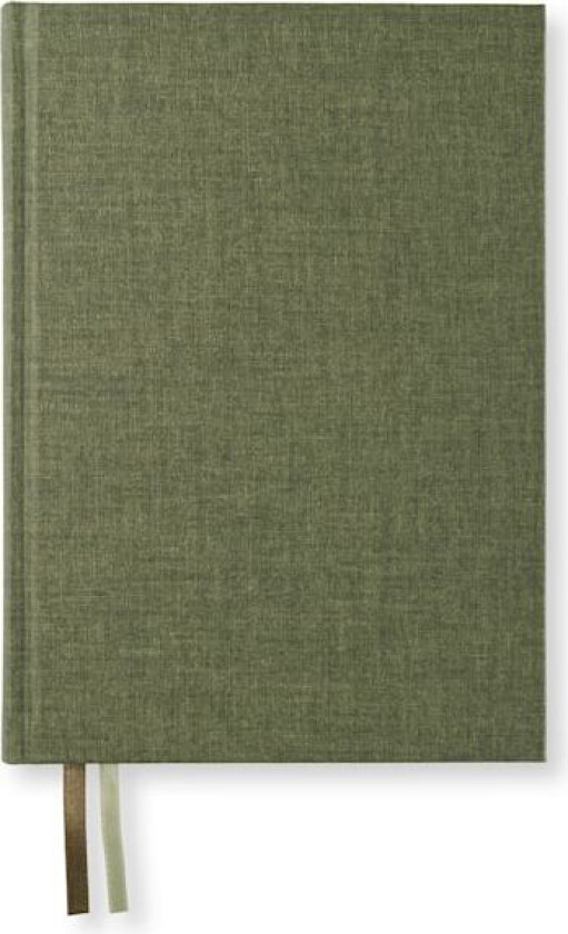 Notatbok A5 Prikket Khaki Green Paperstyle