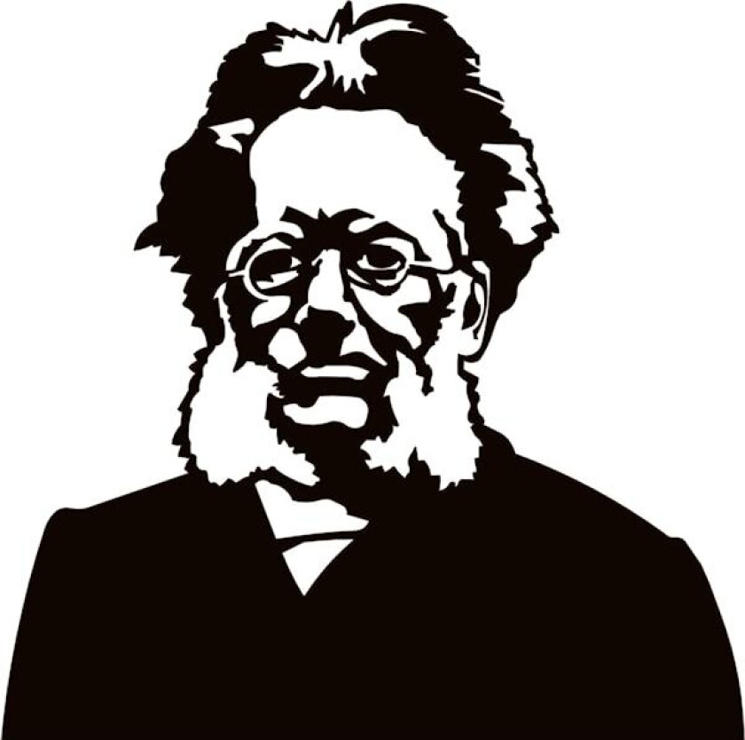 Bokstøtte Henrik Ibsen