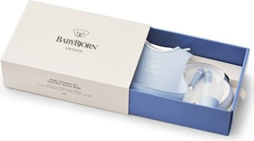 Middagssett Blekblå, Babybjörn