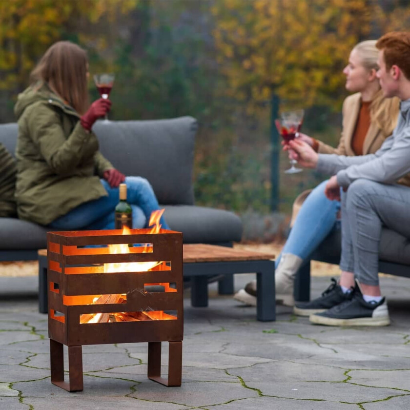 Bålkurv Madison rust stål