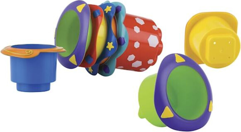 Stacking Bath Cups 5 pcs Nuby