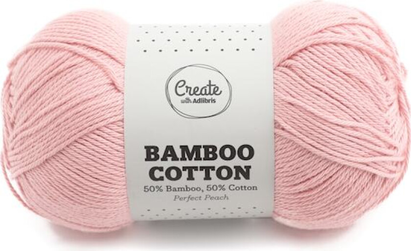 Bamboo Cotton 100 g Perfect Peach A528 Adlibris
