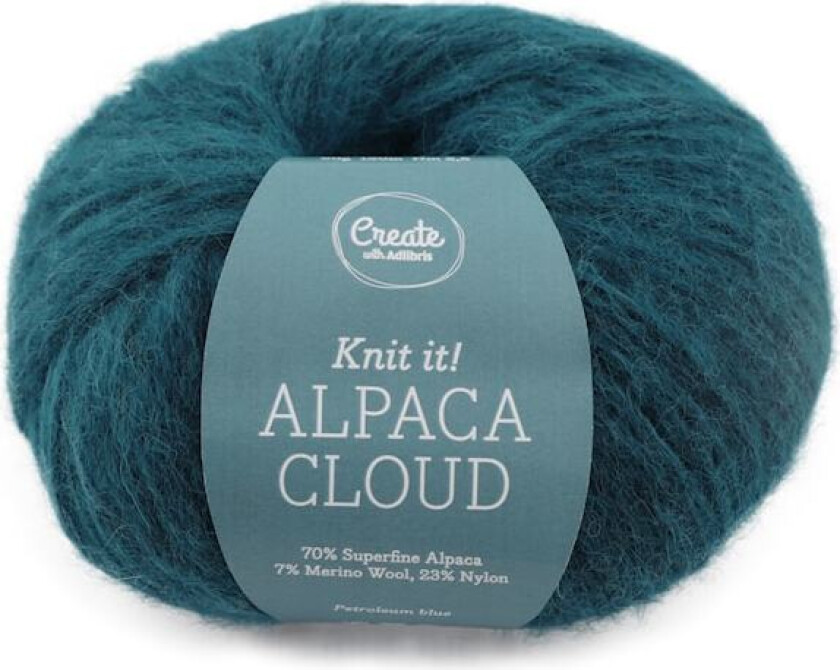 Alpaca Cloud 50 g Petroleum Blue A269 Adlibris