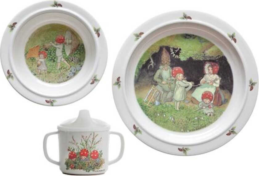 Barneservise, Smånissene, Elsa Beskow, Rätt Start