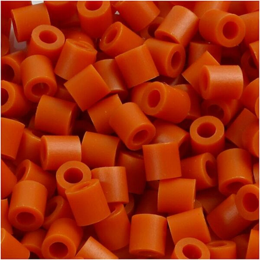Rørperler str. 5x5 mm, hullstr. 2,5 mm, 6000 stk., aprikos (29)
