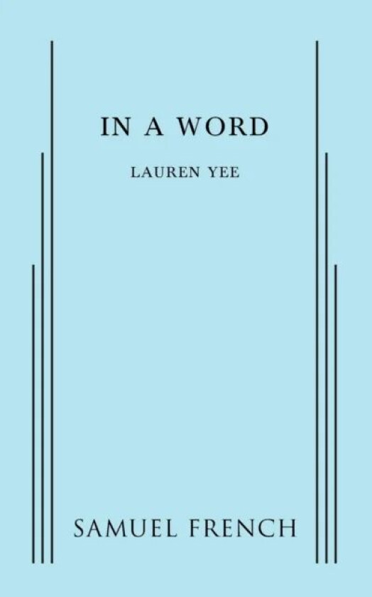 in a word av Lauren Yee
