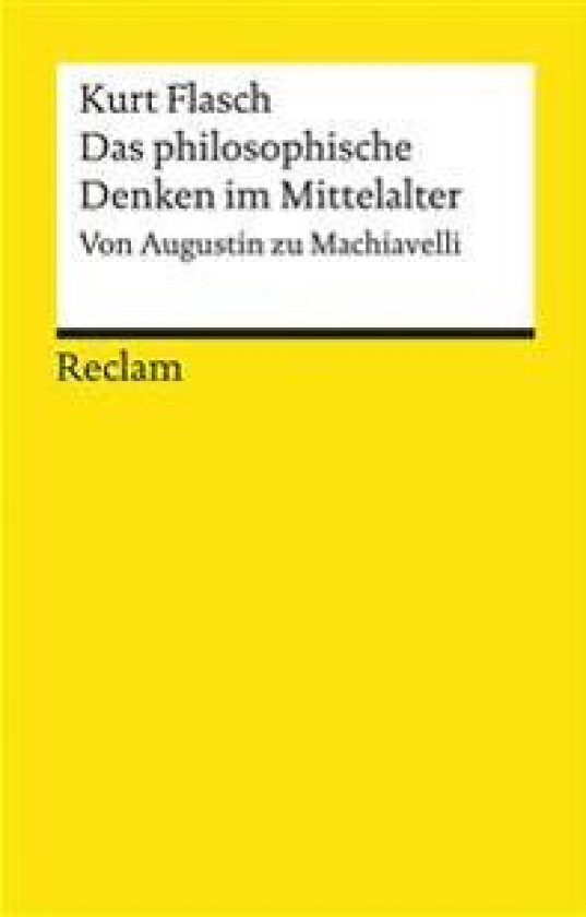 Das philosophische Denken im Mittelalter