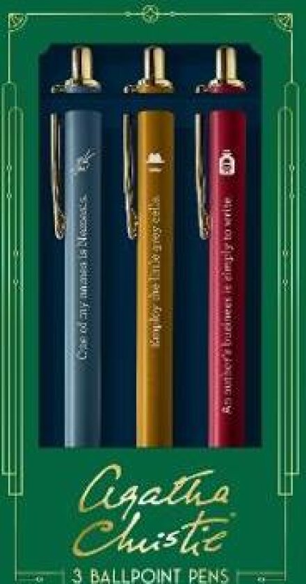 Agatha Christie Pen Set