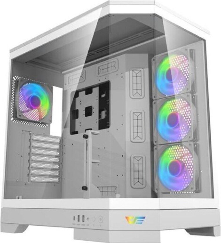DQX90 computer case (white) - Kabinett - Hvit