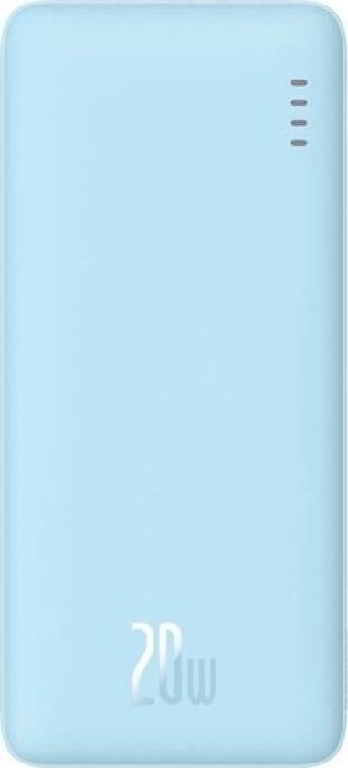 Airpow 20000mAh 20W powerbank (blue) Nødlader - Blue - 20000 mAh