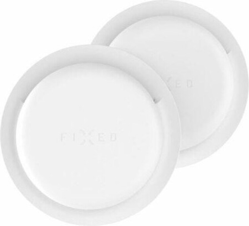 Silicone sticker case for Apple AirTag - White