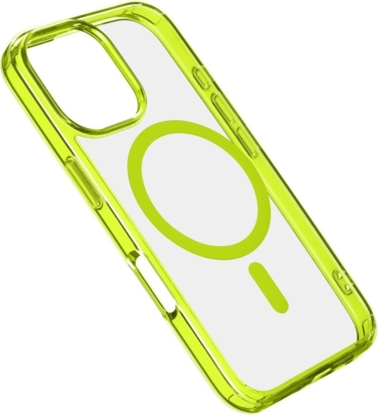 Cellularline Iconic Mag Magsafe Case - Für Apple Iphone 16 Pro - Lime (60965)