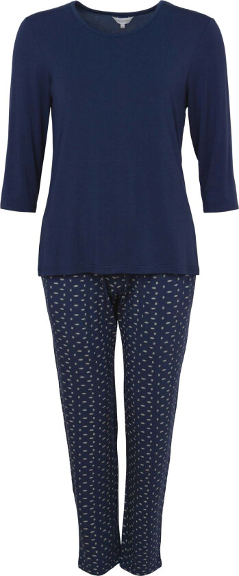 Bamboo pyjamas, blå, Størrelse: L, Kvinner