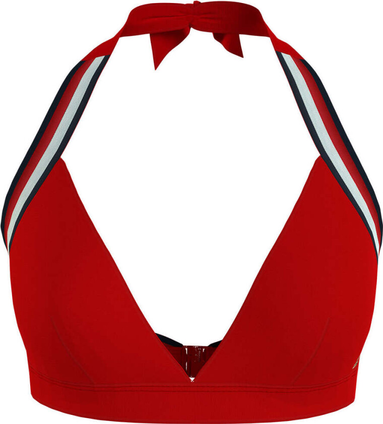 Triangle bikini topp, rød, Størrelse: L, Kvinner