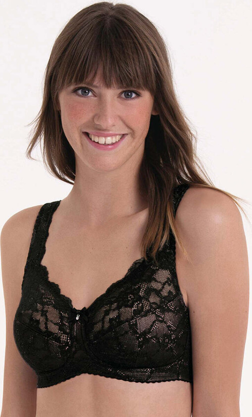 Rosa Faia Bobette BH uten spiler, svart, Størrelse: 90D, Kvinner