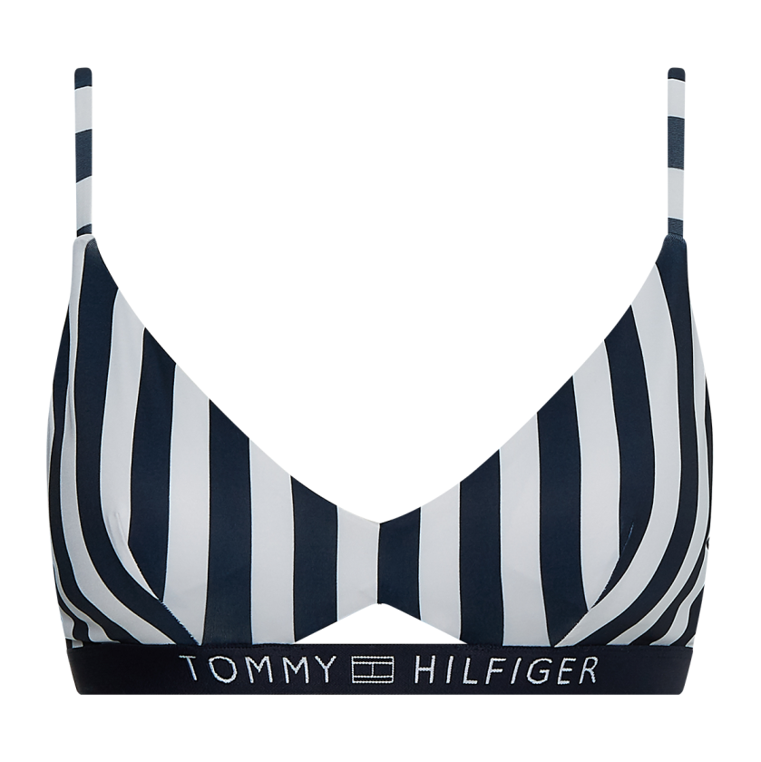 Lingeri bikini topp, blå, Størrelse: XL, Kvinner
