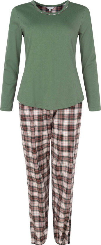 Cotton Flannel pyjamas, multi, Størrelse: S, Kvinner