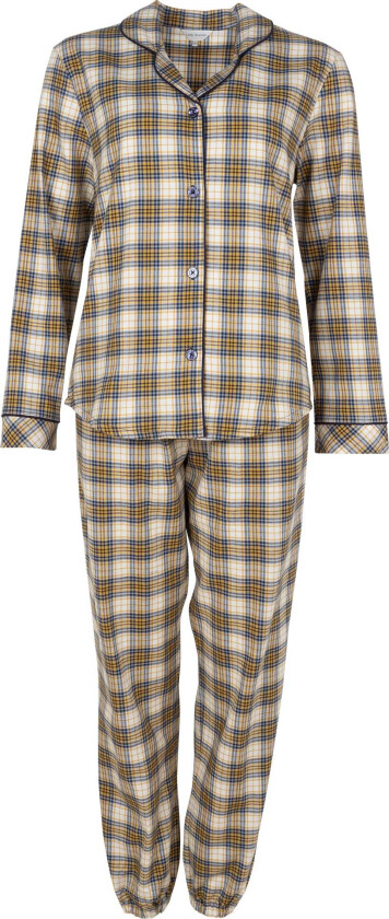 Cotton Flannel pyjamas, multi, Størrelse: M, Kvinner