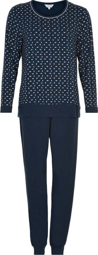 Bamboo pyjamas, blå, Størrelse: XXXL, Kvinner