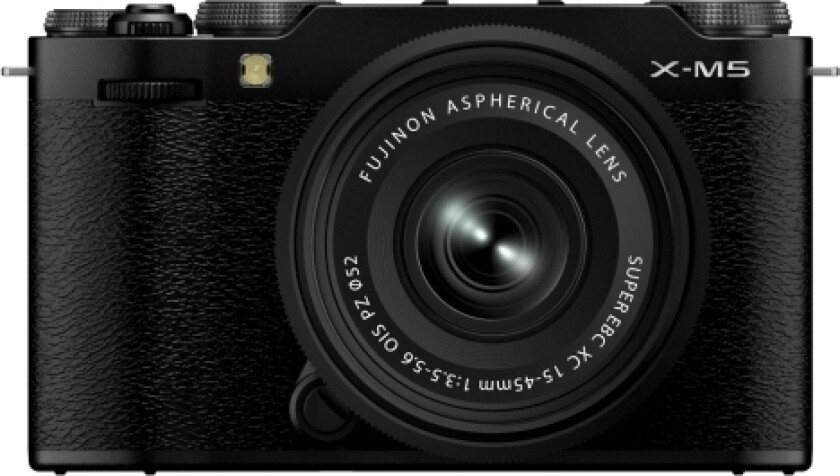 X-M5 Black Kit Xc 15-45Mm, 26,1 Mp, 6240 X 4160 Pixlar, X-Trans Cmos 4, 6.2K, Pekskärm, Svart