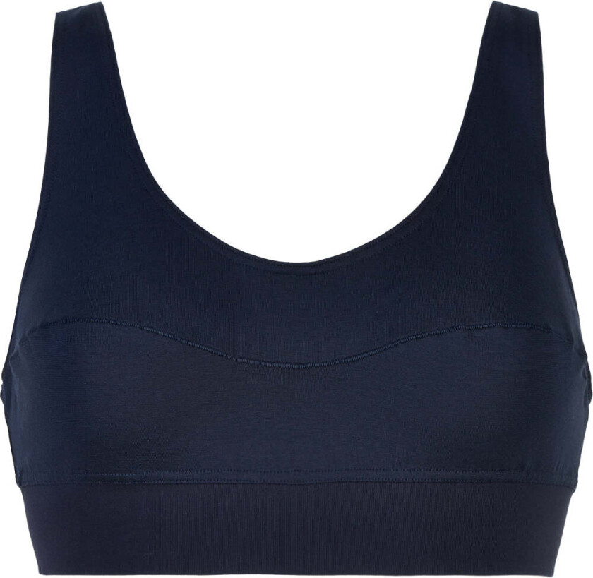 Elastic Bustier BH topp, blå, Størrelse: L, Kvinner