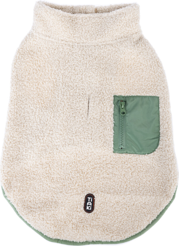 Pet &Parent Sherpa-vester i partnerlook - Hundejakke rygglengde ca. 40 cm