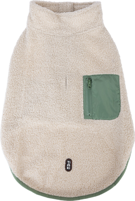 Pet &Parent Sherpa-vester i partnerlook - Hundejakke rygglengde ca. 50 cm