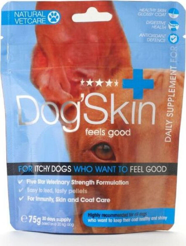 Dog'Skin Kosttilskudd hund - 75 g