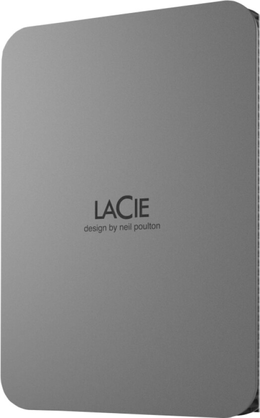 Lacie Mobile Drive Secure Stlr2000400 - Harddisk - Kryptert - 2 Tb - Ekstern (Bærbar) - Usb 3.2 Gen 1 (Usb-C Kontakt) - Self-Encrypting Drive (Sed) -