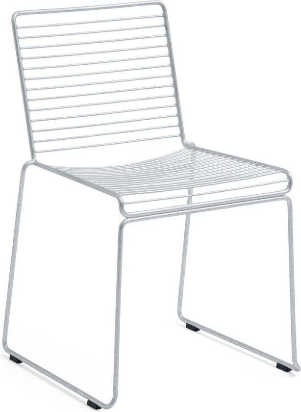 HAY Hee spisestol sled base White