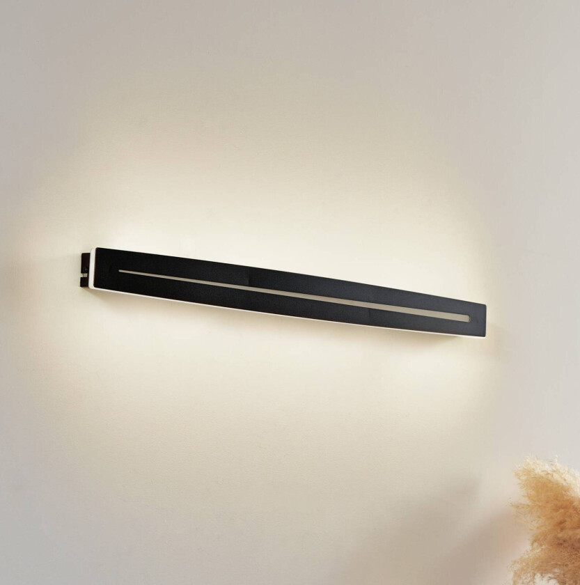 Lindby taklampe Benario, svart, aluminium, 80 cm