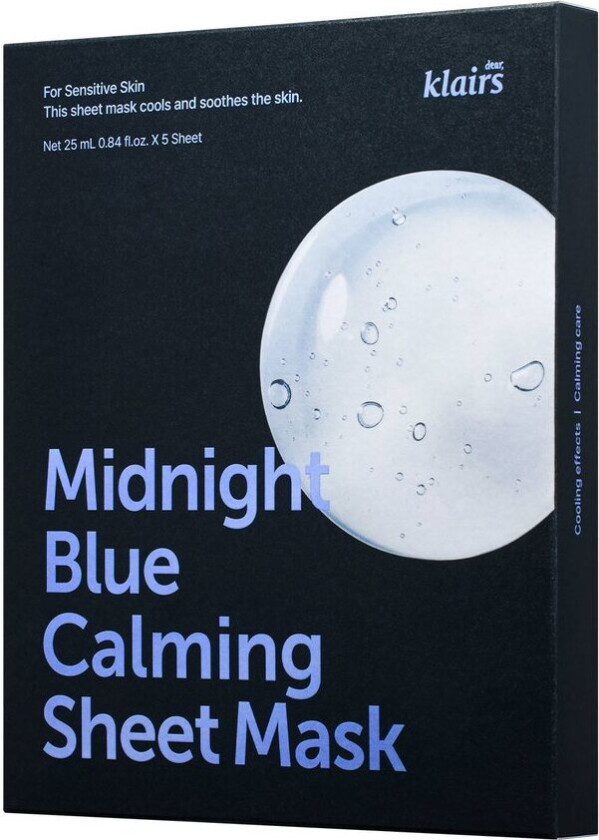 Midnight Blue Calming Sheet Mask 25ml