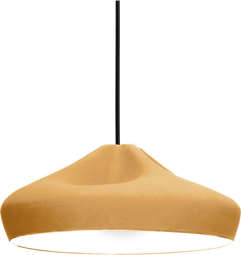 - Pleat Box 36 LED Pendel Ocher/Hvit