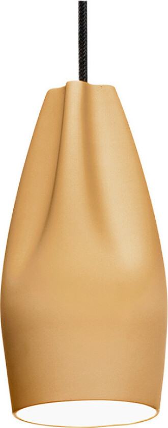 - Pleat Box 13 LED Pendel Ocher/Hvit