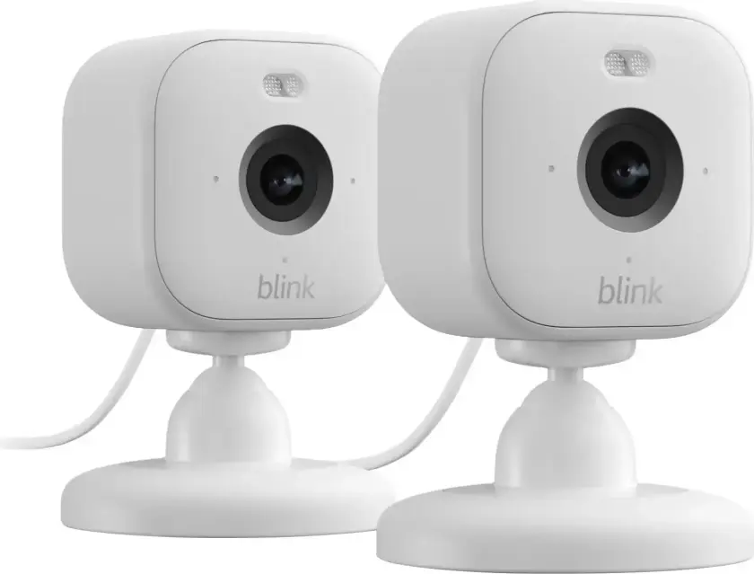 - Mini 2 Smart Indoor Security Camera 2pcs set White