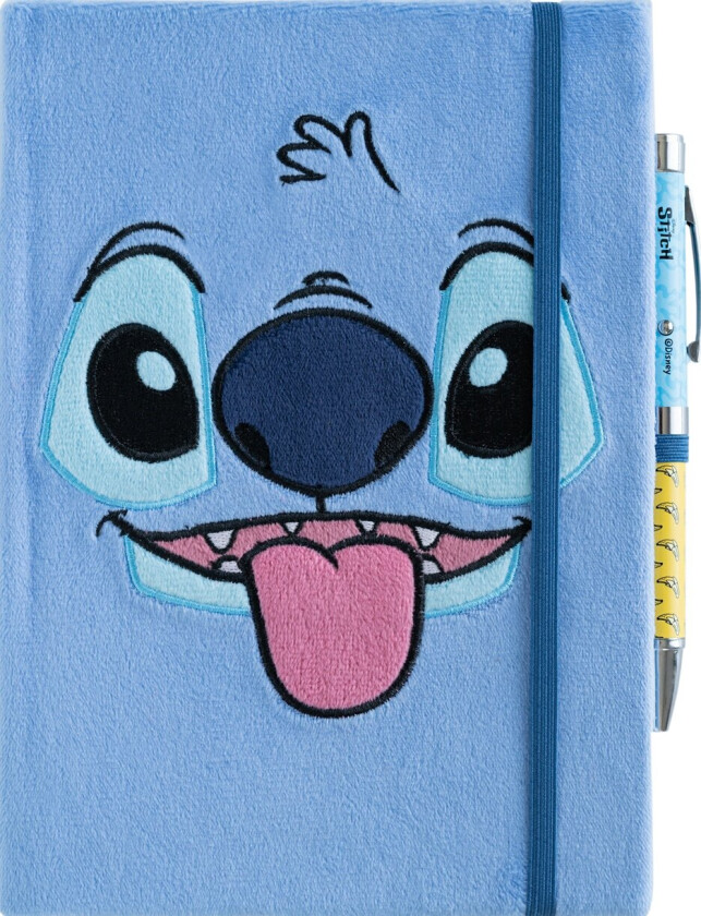 Stitch notatbok og penn