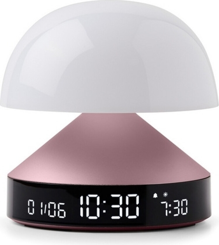 Mina Sunrise Alarm Clock With Light Pink Lr153mlp