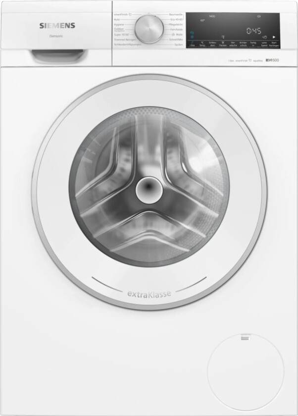 Wg44g2f1em Iq500 Vaskemaskin Frontlaster 9 Kg 1400 Rpm