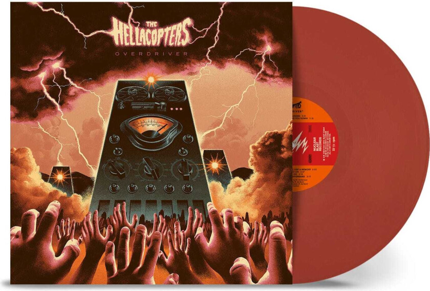 The Hellacopters Overdriver LP/Vinyl