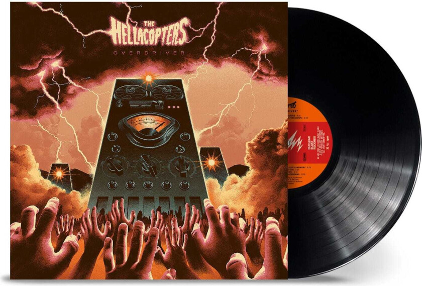 The Hellacopters Overdriver LP/Vinyl