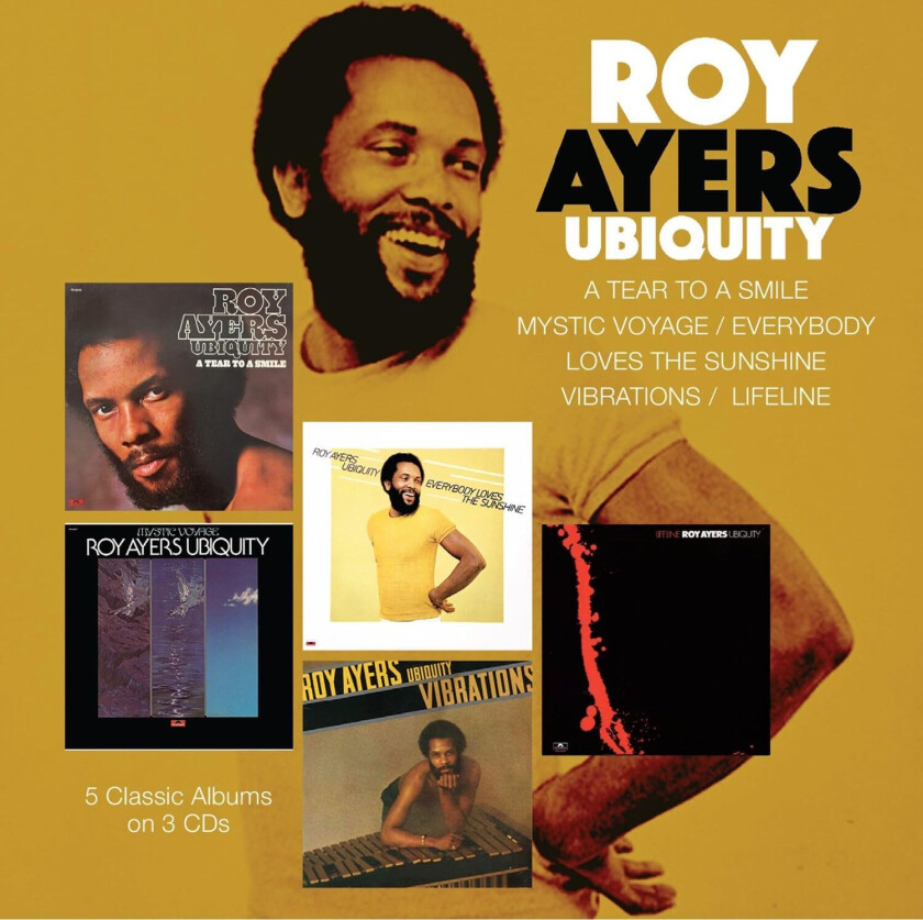 Roy Ayers Roy Ayers Ubiquity 5 Classic Albums On 3 CDs CD
