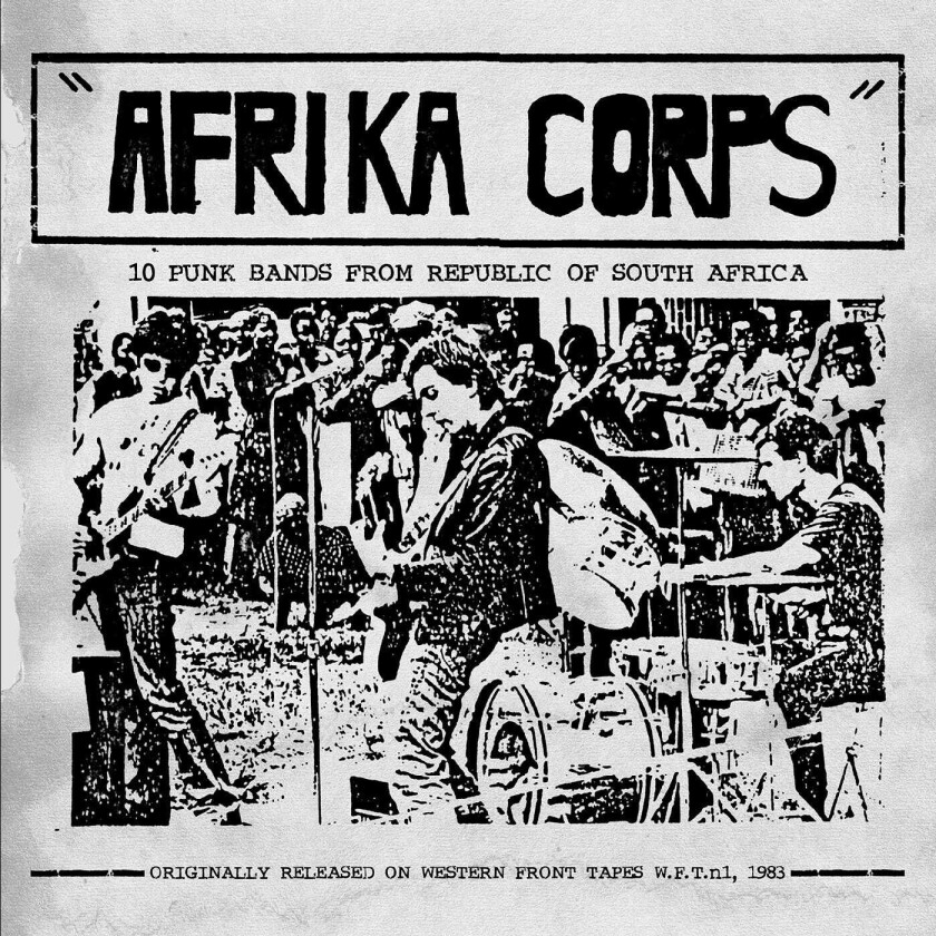 Diverse Punk Afrika Corps – 10 Punk Bands From Republic Of South Africa LP/Vinyl