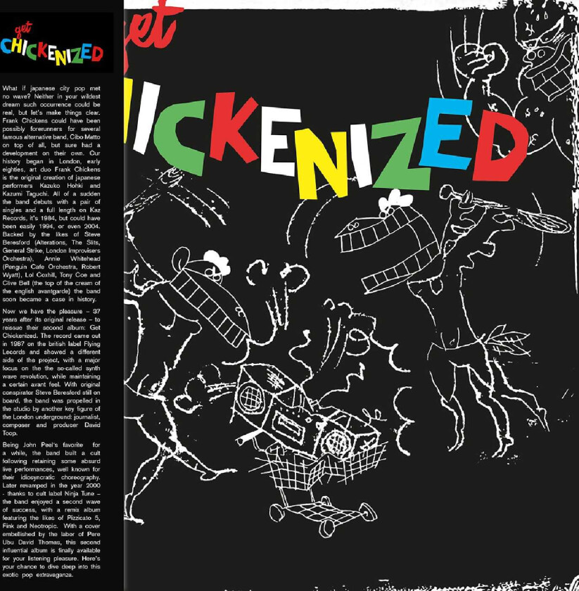 Frank Chickens Get Chickenized! LP/Vinyl