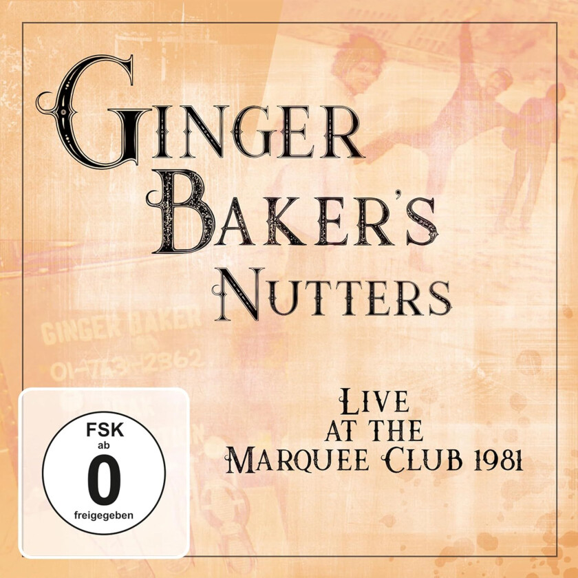 Ginger Baker Live at Marquee Club 1981 CD