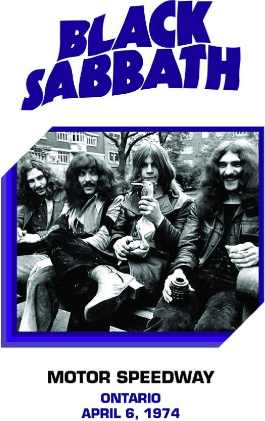 Black Sabbath Motor Speedway, Ontario, CA June 4, 1974 LP/Vinyl